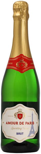 Игристое вино Amour de Paris Brut 0 75 л купить в Москве цены в