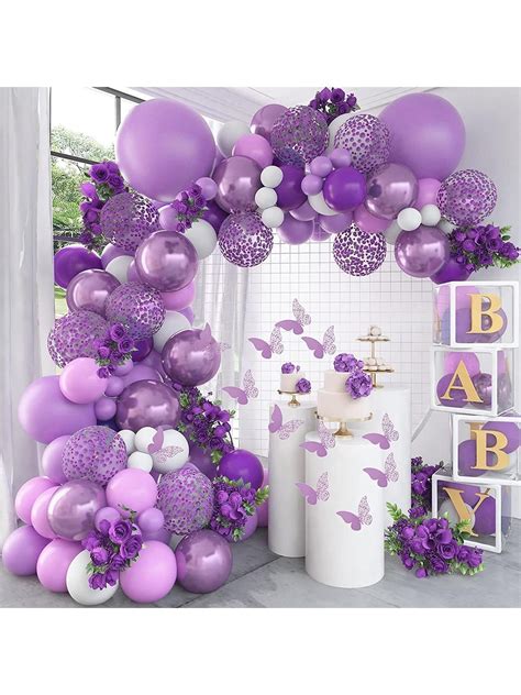 Pcs Farm Pink Party Decoration Balloon Garland Arch Kit For Teenager