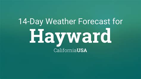 Hayward, California, USA 14 day weather forecast