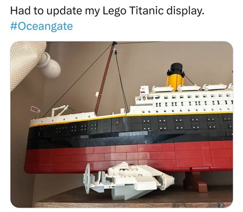 Lego Titanic Submersible Model Tests And Youtube Hot Sex Picture