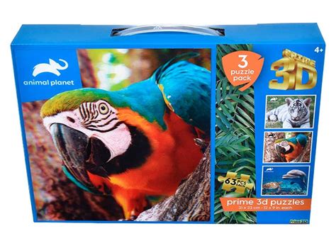 Ripley Pack 3 Puzzles 3d Ansaldo Loro 63 Piezas