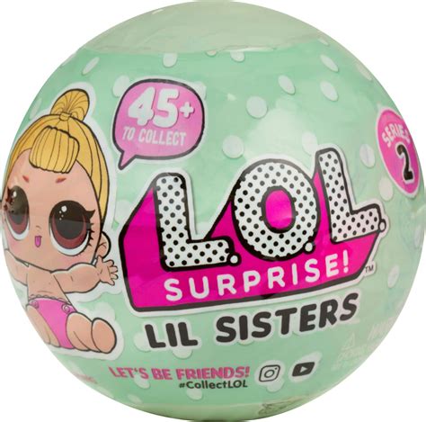 Best Buy Lol Surprise Series 2 Lil Sisters Doll Styles May Vary 548850