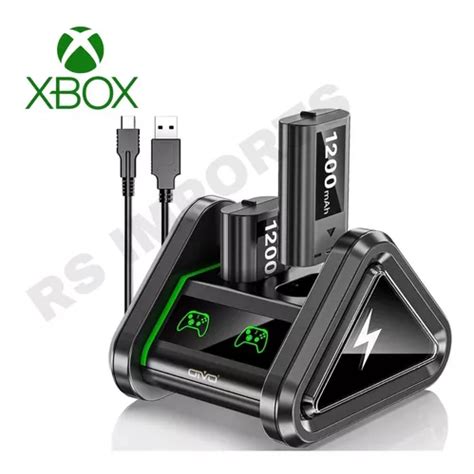 Carregador Controle Xbox One Series S X Baterias Mah