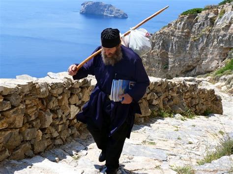 Walking paths on Amorgos all levels dramatic nature with herbs beautiful