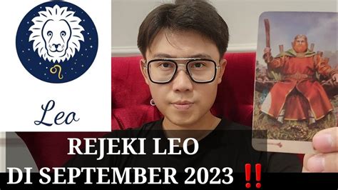 REJEKI LEO SEPTEMBER 2023 PESAN TERSIRAT BUAT ZODIAK INI TENTANG