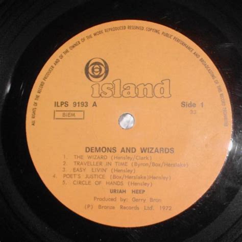 Uriah Heep - Demons And Wizards at Discogs