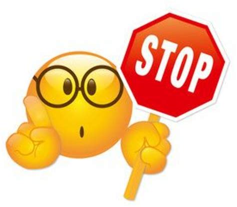 Download High Quality Stop Sign Clip Art Emoji Transparent Png Images