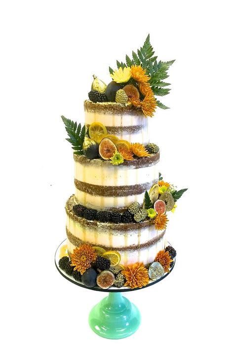 Naked Cake Decorated Cake By Sweet Love Cake Cakesdecor