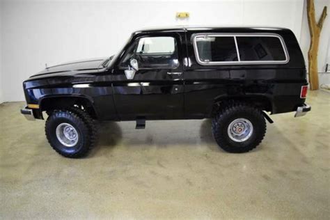 1984 Chevrolet Blazer Silverado 4wd 6 2l Diesel Classic Chevrolet