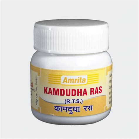 Kamdudha Ras Tabs Amrita Drugs Ayurcentral Online