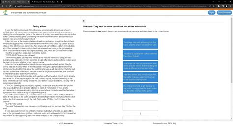 Determine Which Four Events Form A Clear Summary Of The Passage And