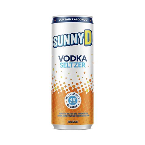 Sunnyd Vodka Seltzer Coming To Select Walmart Stores