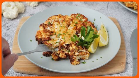 Air Fryer Cauliflower Steak Your Guilt Free Delight Youtube