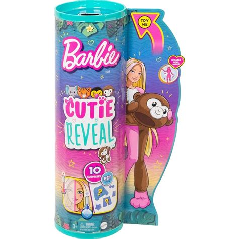 Buy Barbie Cutie Reveal Jungle Series Monkey Costume Doll At Mighty