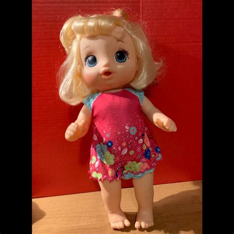 Hasbro Other Baby Alive Potty Dance Talking Baby Doll Blonde Poshmark