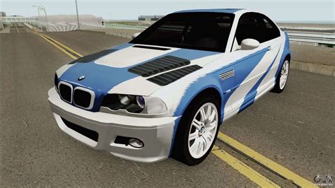 BMW M3 E46 Fully Tunable And Paintjobs 2004 V1 Para GTA San Andreas