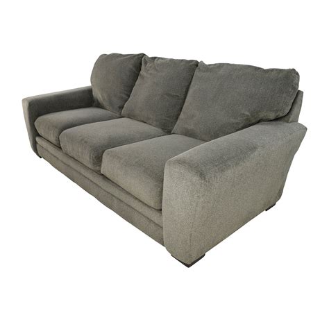 44% OFF - Bob's Discount Furniture Bob's Furniture Gray Jackson Sofa ...