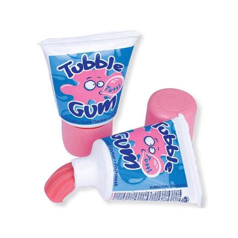 Tubble Gum - Chewing gum en tube - Bonbons 80 - Génération Souvenirs