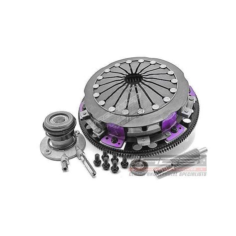 Clutch Kit - Xtreme Performance 250mm Organic Twin Plate Incl Flywheel ...