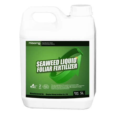 Seahibong Seaweed Kinds Of Organic Foliar Spray Fertilizer China