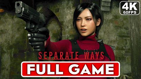 Resident Evil 4 Remake Separate Ways Dlc Gameplay Walkthrough Full Game