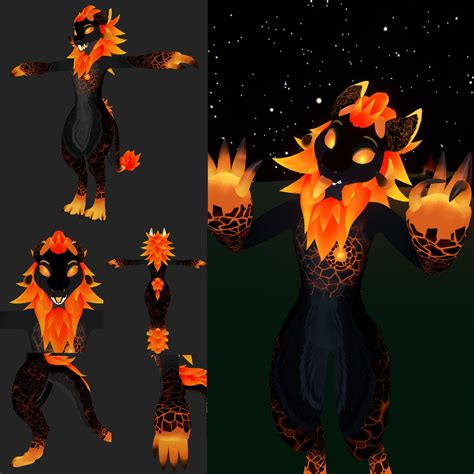 Vrchat Furry Avatar Retexture Wickerbeast Nardodragon Besuru Kirin