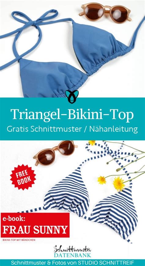 Triangel Bikini Top Kostenlose Schnittmuster Datenbank