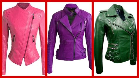 New And Stylish Leather Jackets Designs For Womenstop Stylish Faux Leather Jackets Designs