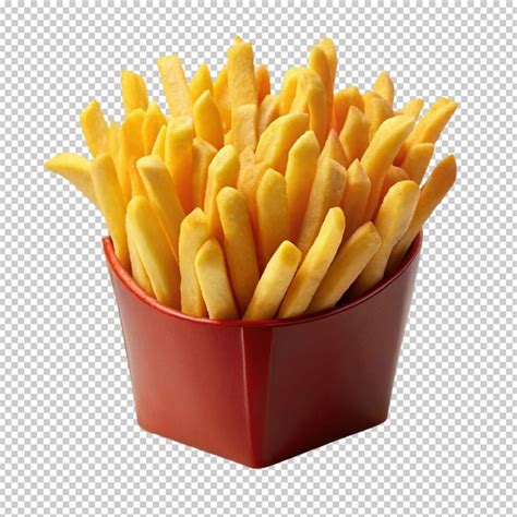 Premium Psd Mcdonalds Fries Isolated On Transparent Background