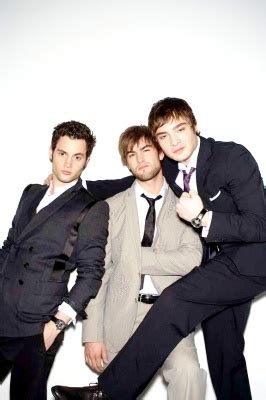 W Penn Badgley And Ed Westwick Gossip Girl Cast Gossip Girl Nate