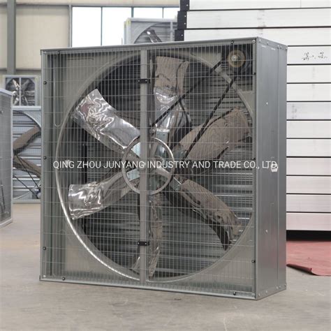 Large Airflow Box Type Wall Mounted Ventilation Exhaust Fan For Poultry