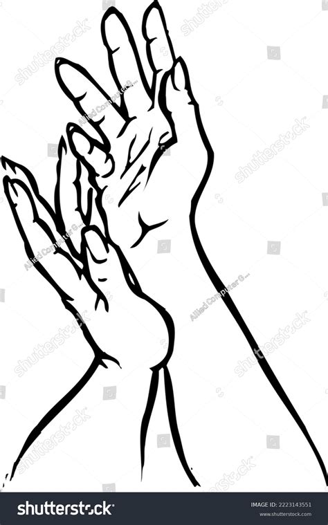 Hands Reaching Vector Illustration Stock Vector (Royalty Free ... 