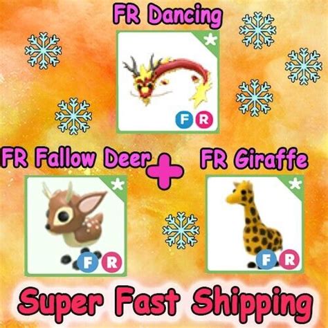 Fly Ride Adopt Your Pet From Me Fr Dancing Fr Fallow Deer Fr