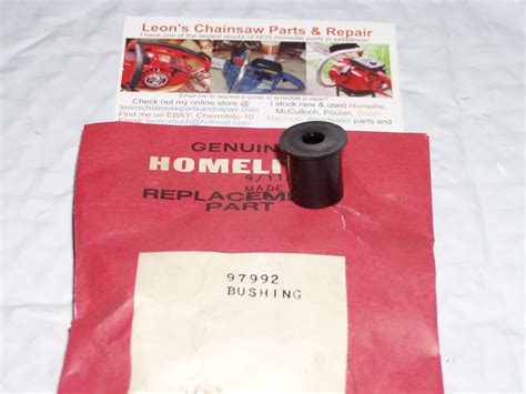 Nos Homelite 410 540 8800 Dm 40 Xl 98d Xl 98e Chainsaw And Cut Off