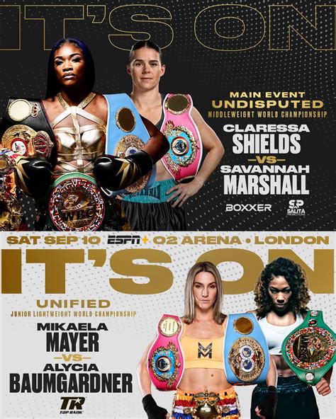 Top Rank Boxing On Twitter A HISTORIC Night In Womens Boxing