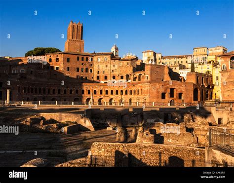 Trajans Markets From The Ruin Of Trajans Forum On Quirinal Hill