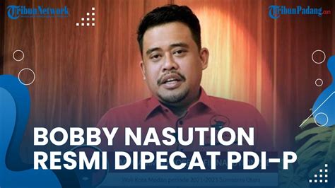 Bobby Nasution Kini Resmi Dipecat Jadi Kader Begini Penjelasan Lengkap