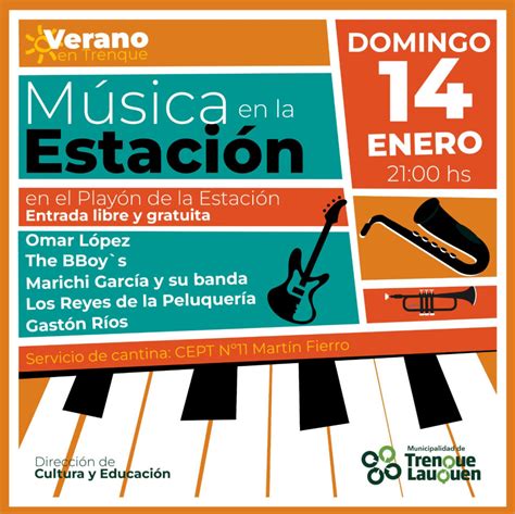 MÚSICA EN LA ESTACIÓN ESTRENA LA EDICIÓN 2024 EL DOMINGO EN EL PLAYÓN