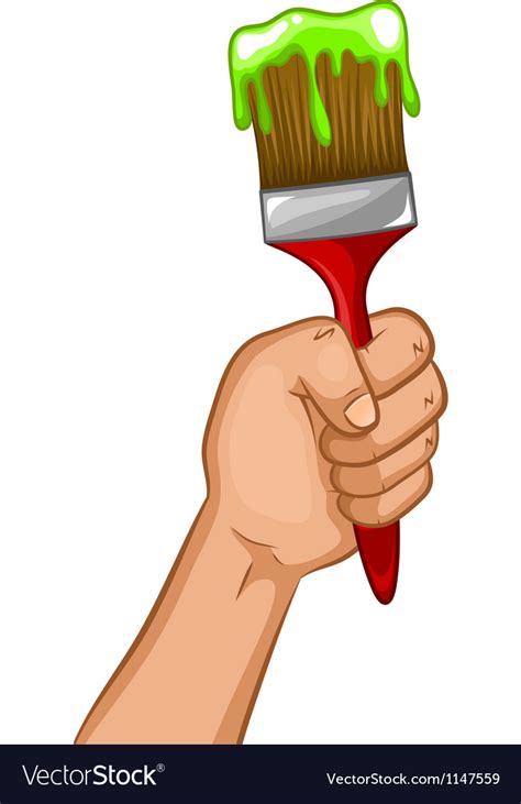 Paintbrush Royalty Free Vector Image VectorStock