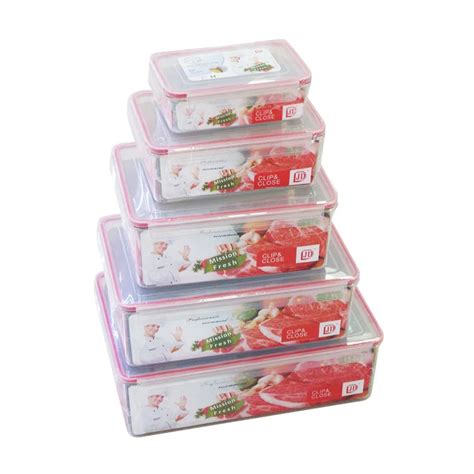 Clear Plastic Food Packing Containers Food Containers Storage Boxes ...