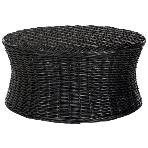 Round Wicker Ottoman Coffee Table Ideas On Foter