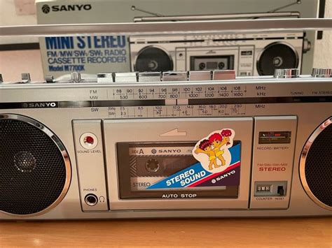 Sanyo M7700k Radio Cassette Sw Radio Sanyo