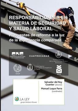 Libro Responsabilidades En Materia De Seguridad Y Salud Laboral De