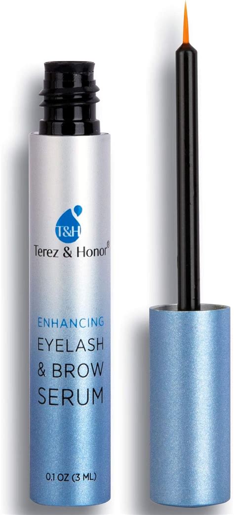 Terez And Honor Natural Eyelash Growth Enhancer And Brow Serum For Long