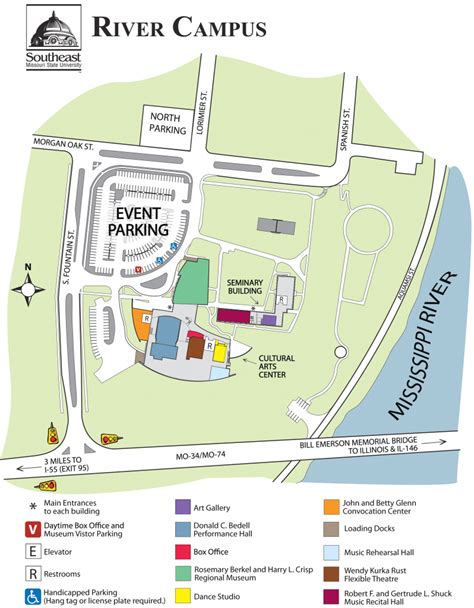 Missouri State Parking Map Printable Map