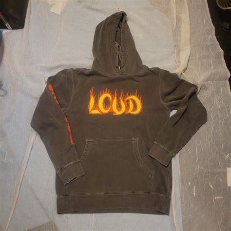 Rolling Loud Music Festival Flame Logo Hoodie Gem