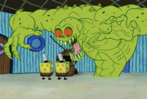 SpongeBob Not Scared Blank Template Imgflip