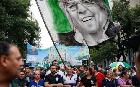 Galer A Sindicalistas Protestan Contra El Gobierno En Argentina La