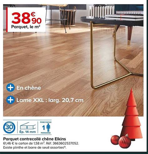 Promo Parquet Contrecoll Ch Ne Elkins Chez Castorama Icatalogue Fr