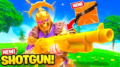 The New Lever Action Shotgun In Fortnite Season 5 Youtube